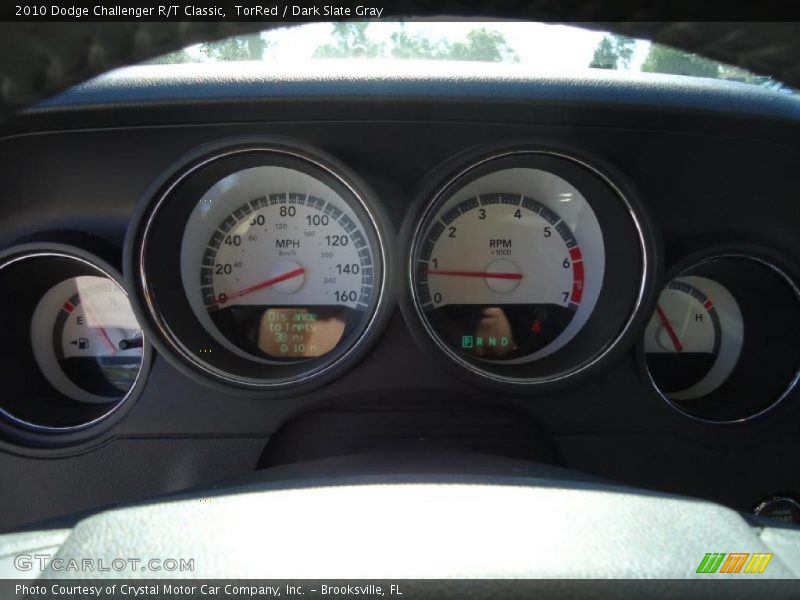 TorRed / Dark Slate Gray 2010 Dodge Challenger R/T Classic