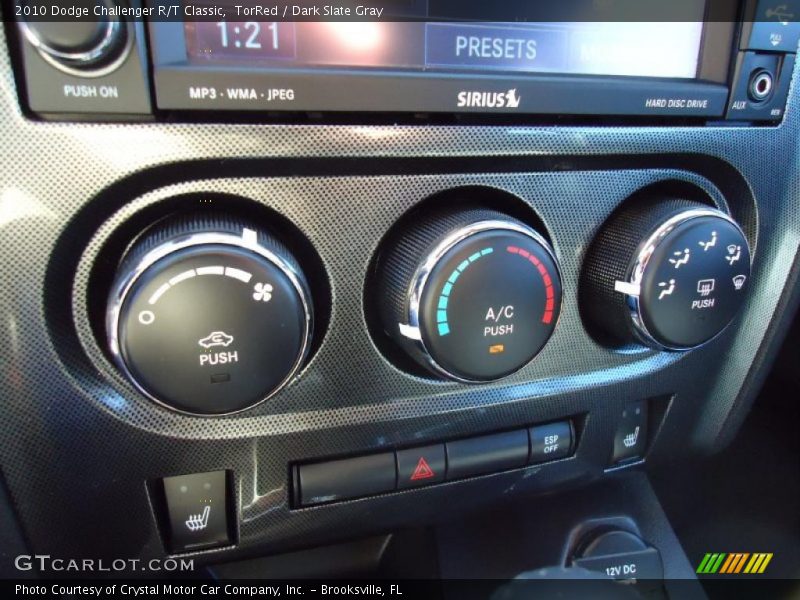 TorRed / Dark Slate Gray 2010 Dodge Challenger R/T Classic