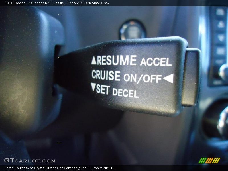 TorRed / Dark Slate Gray 2010 Dodge Challenger R/T Classic