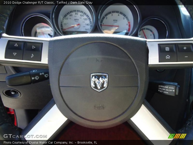 TorRed / Dark Slate Gray 2010 Dodge Challenger R/T Classic