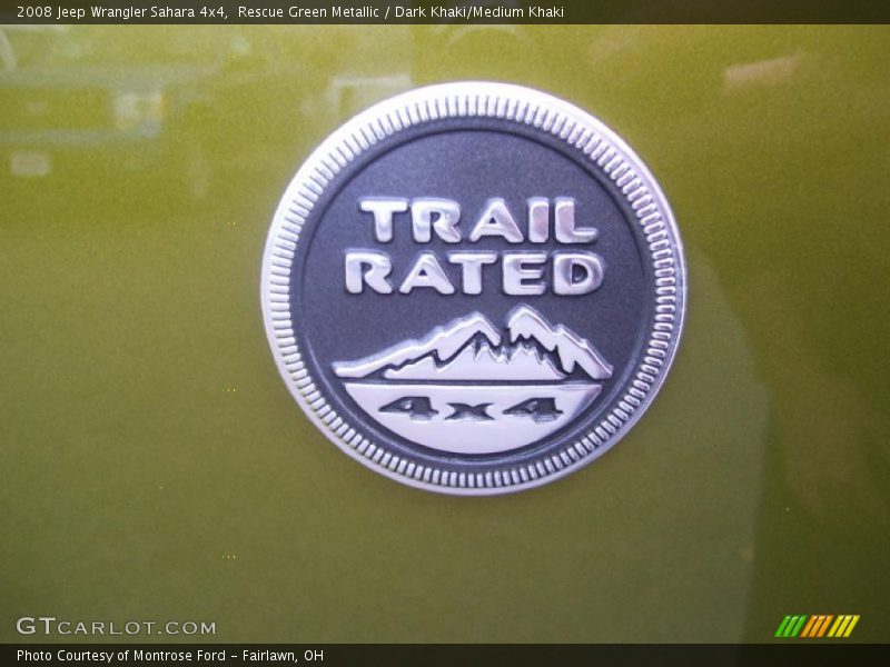  2008 Wrangler Sahara 4x4 Logo
