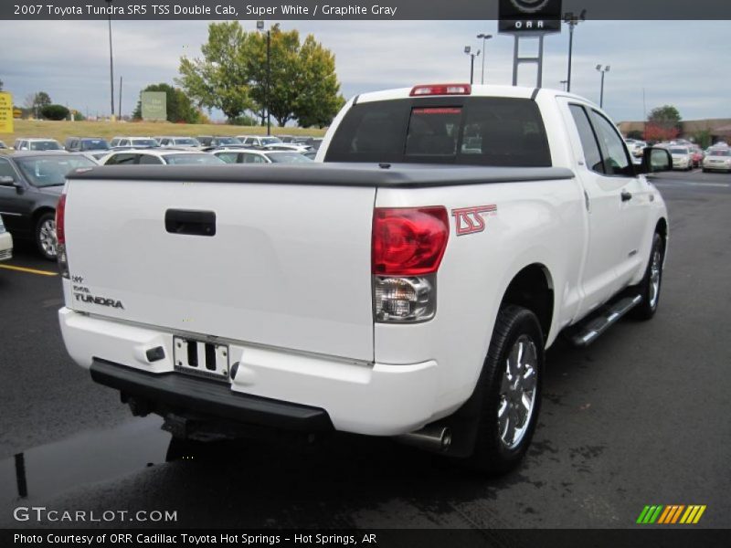 Super White / Graphite Gray 2007 Toyota Tundra SR5 TSS Double Cab