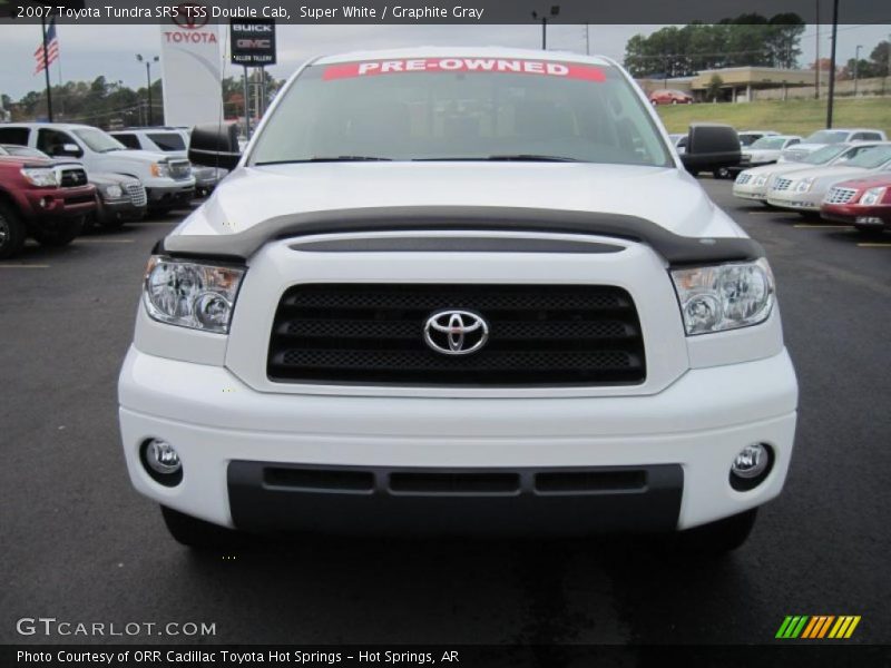 Super White / Graphite Gray 2007 Toyota Tundra SR5 TSS Double Cab