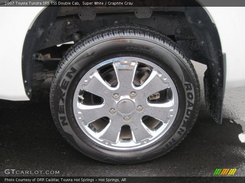 Super White / Graphite Gray 2007 Toyota Tundra SR5 TSS Double Cab