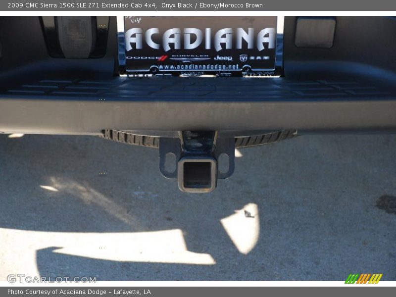 Onyx Black / Ebony/Morocco Brown 2009 GMC Sierra 1500 SLE Z71 Extended Cab 4x4