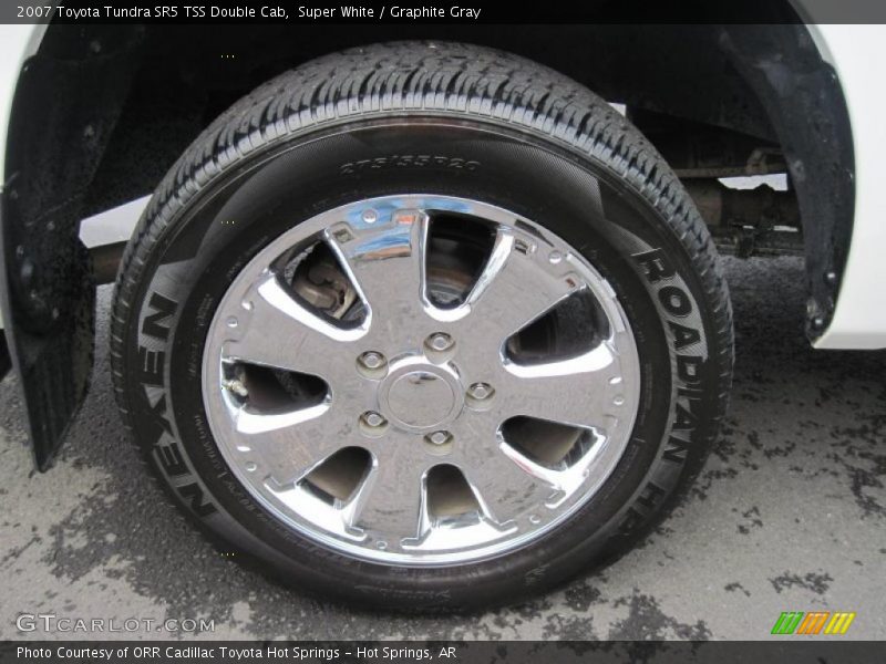 Super White / Graphite Gray 2007 Toyota Tundra SR5 TSS Double Cab