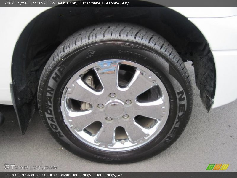 Super White / Graphite Gray 2007 Toyota Tundra SR5 TSS Double Cab