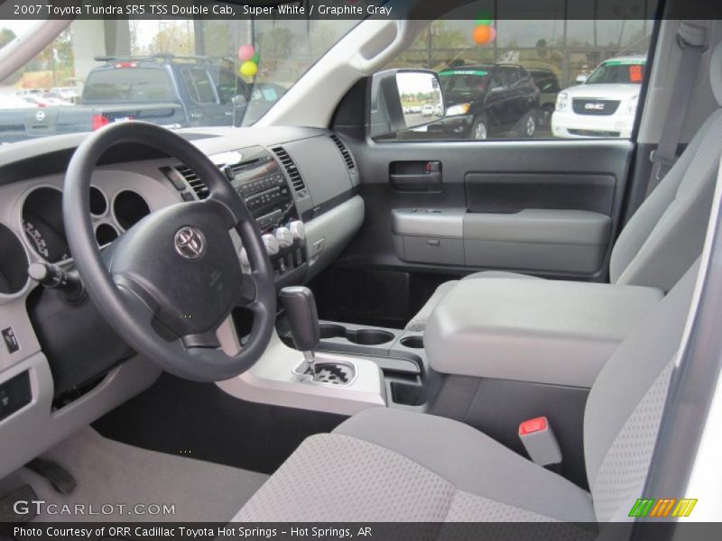  2007 Tundra SR5 TSS Double Cab Graphite Gray Interior