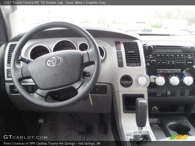 Super White / Graphite Gray 2007 Toyota Tundra SR5 TSS Double Cab