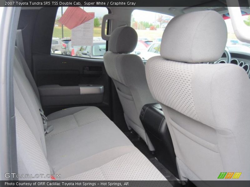 Super White / Graphite Gray 2007 Toyota Tundra SR5 TSS Double Cab