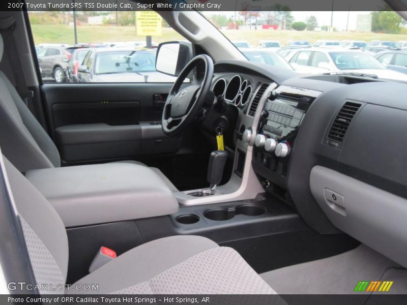 Super White / Graphite Gray 2007 Toyota Tundra SR5 TSS Double Cab