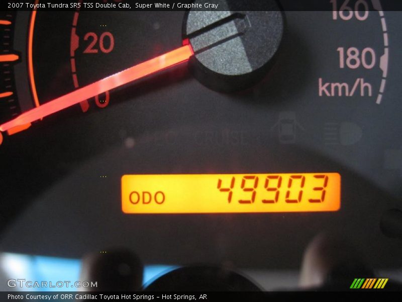 Super White / Graphite Gray 2007 Toyota Tundra SR5 TSS Double Cab