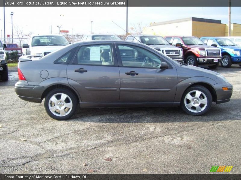 Liquid Grey Metallic / Medium Graphite 2004 Ford Focus ZTS Sedan