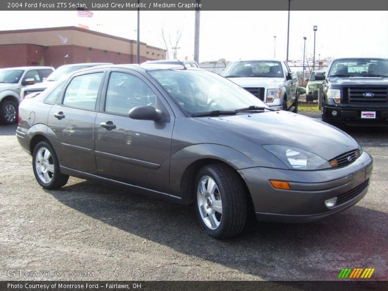 Liquid Grey Metallic / Medium Graphite 2004 Ford Focus ZTS Sedan