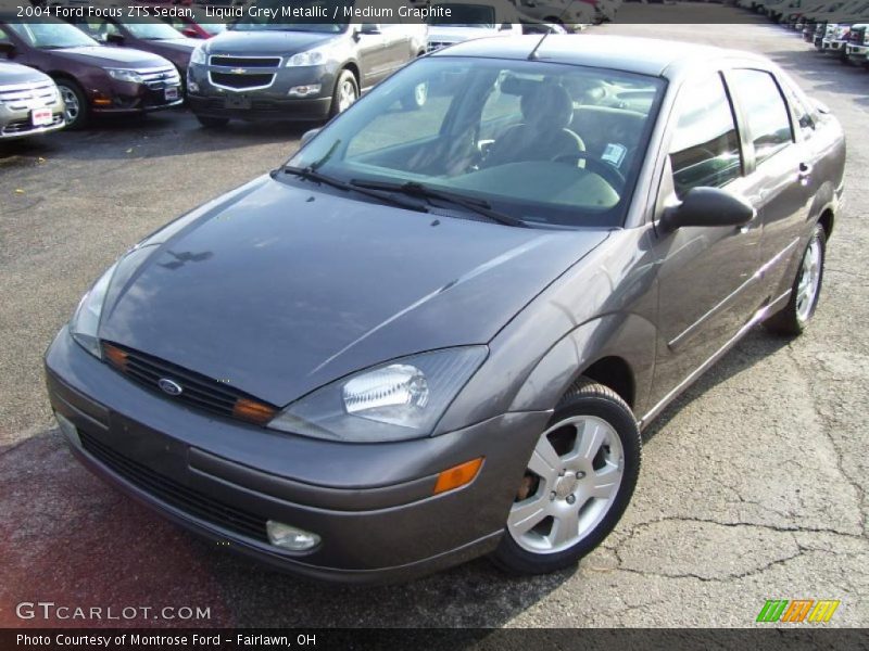 Liquid Grey Metallic / Medium Graphite 2004 Ford Focus ZTS Sedan