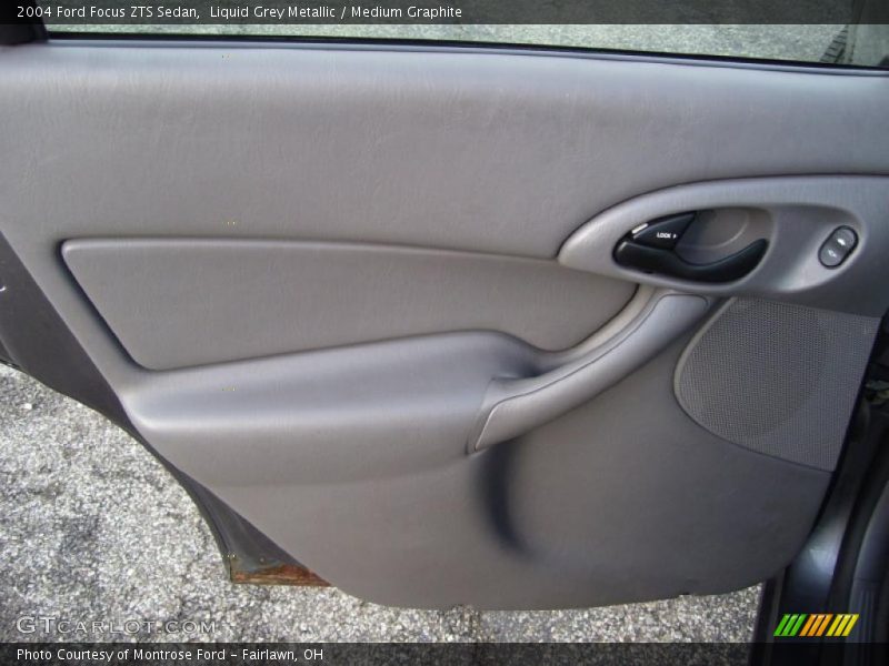 Liquid Grey Metallic / Medium Graphite 2004 Ford Focus ZTS Sedan