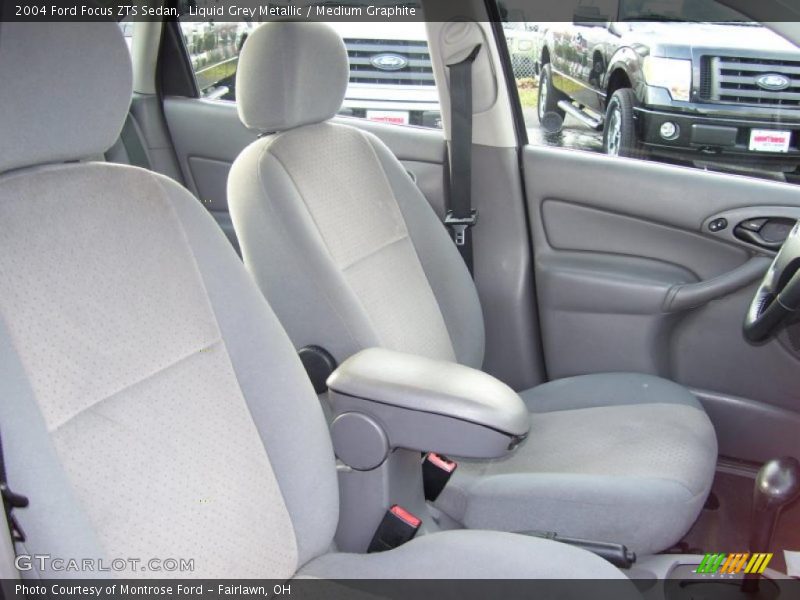 Liquid Grey Metallic / Medium Graphite 2004 Ford Focus ZTS Sedan
