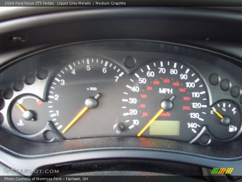  2004 Focus ZTS Sedan ZTS Sedan Gauges