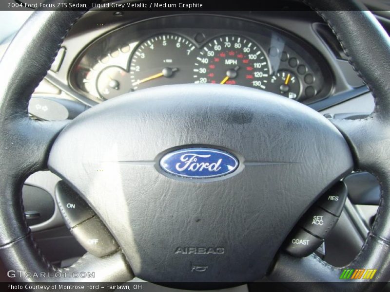 Liquid Grey Metallic / Medium Graphite 2004 Ford Focus ZTS Sedan