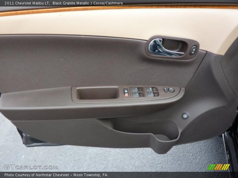 Black Granite Metallic / Cocoa/Cashmere 2011 Chevrolet Malibu LT
