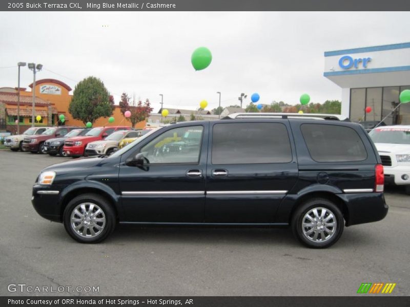 Ming Blue Metallic / Cashmere 2005 Buick Terraza CXL