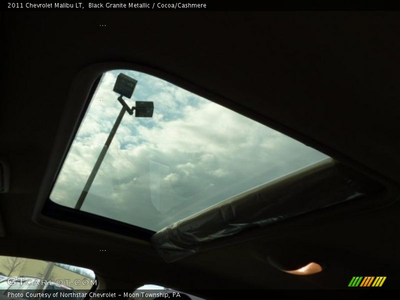 Black Granite Metallic / Cocoa/Cashmere 2011 Chevrolet Malibu LT