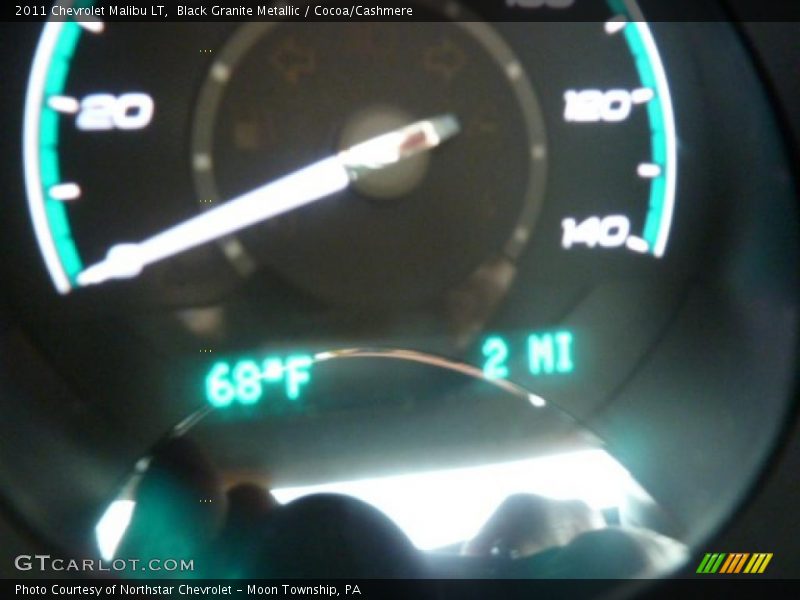 Black Granite Metallic / Cocoa/Cashmere 2011 Chevrolet Malibu LT