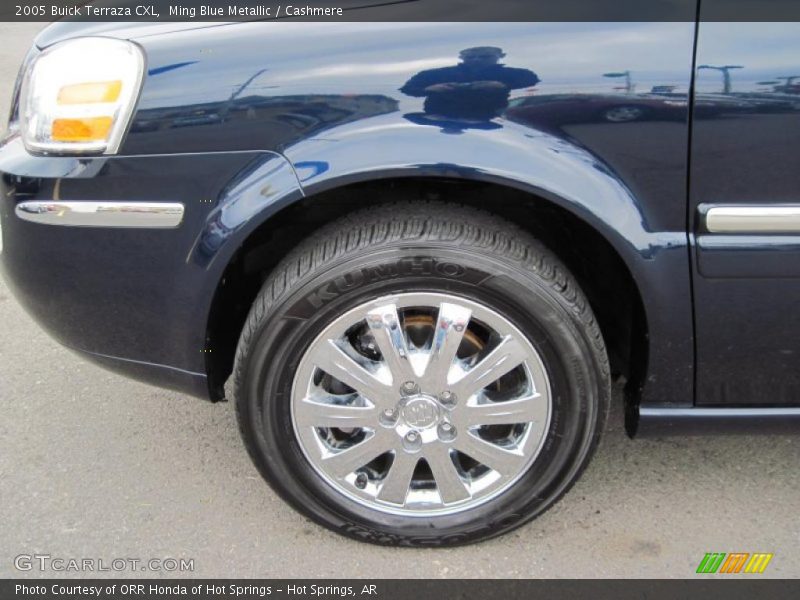 Ming Blue Metallic / Cashmere 2005 Buick Terraza CXL