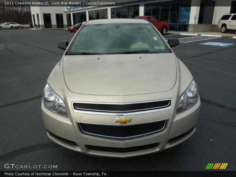 Gold Mist Metallic / Cocoa/Cashmere 2011 Chevrolet Malibu LS