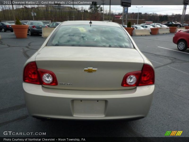 Gold Mist Metallic / Cocoa/Cashmere 2011 Chevrolet Malibu LS