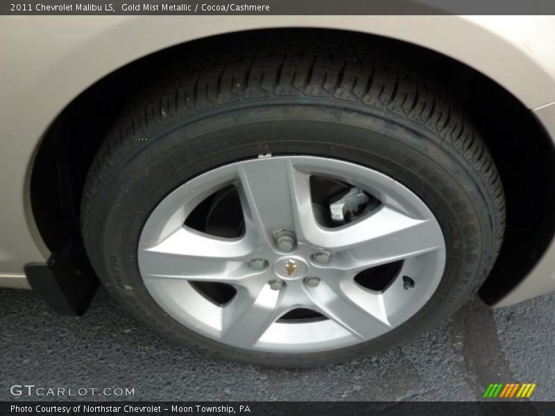 Gold Mist Metallic / Cocoa/Cashmere 2011 Chevrolet Malibu LS