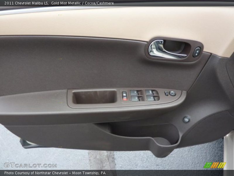 Gold Mist Metallic / Cocoa/Cashmere 2011 Chevrolet Malibu LS