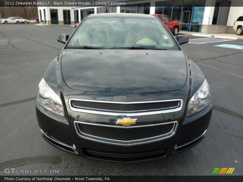 Black Granite Metallic / Cocoa/Cashmere 2011 Chevrolet Malibu LT