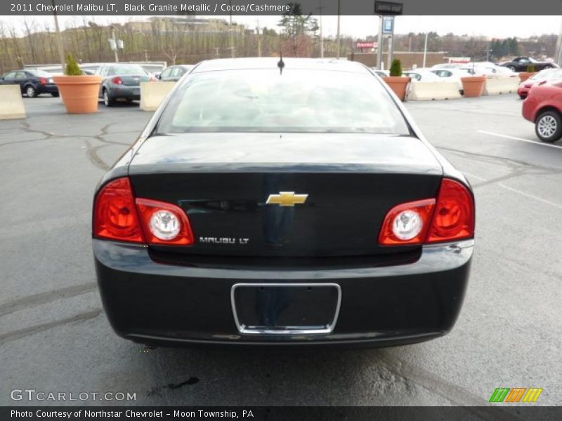 Black Granite Metallic / Cocoa/Cashmere 2011 Chevrolet Malibu LT