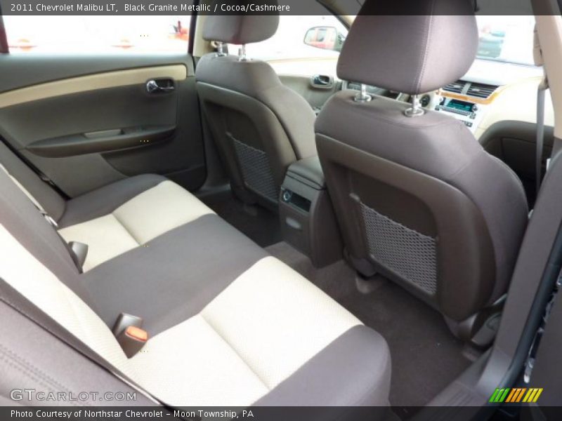 Black Granite Metallic / Cocoa/Cashmere 2011 Chevrolet Malibu LT