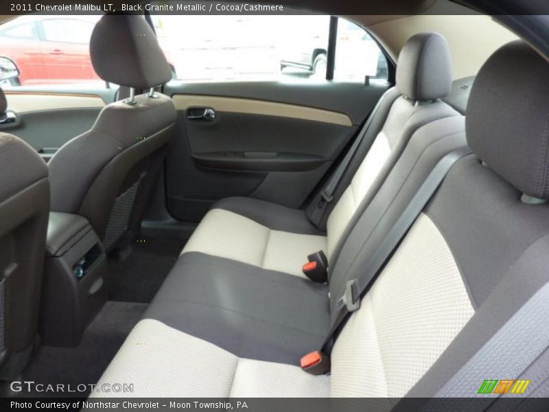 Black Granite Metallic / Cocoa/Cashmere 2011 Chevrolet Malibu LT