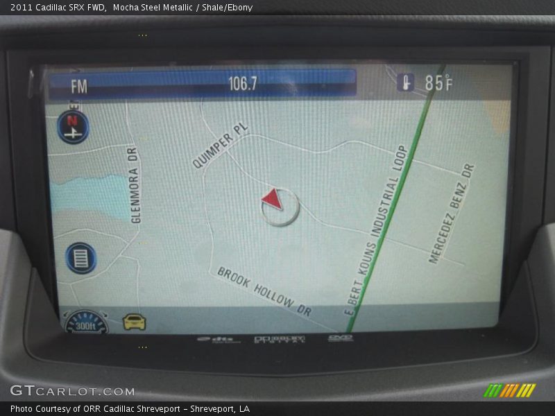 Navigation of 2011 SRX FWD