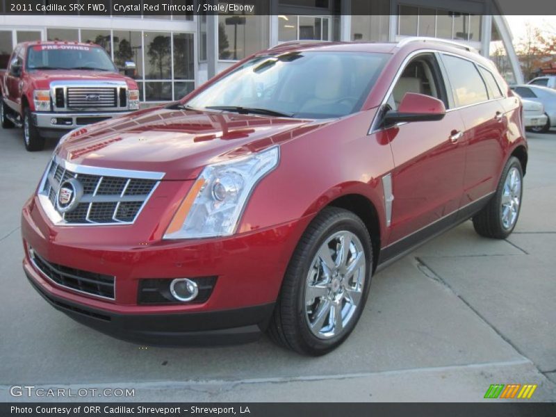 Crystal Red Tintcoat / Shale/Ebony 2011 Cadillac SRX FWD