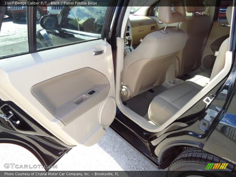 Black / Pastel Pebble Beige 2007 Dodge Caliber R/T