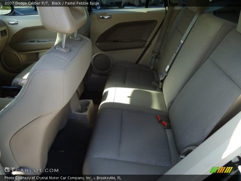 Black / Pastel Pebble Beige 2007 Dodge Caliber R/T