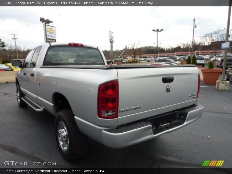 Bright Silver Metallic / Medium Slate Gray 2006 Dodge Ram 2500 Sport Quad Cab 4x4