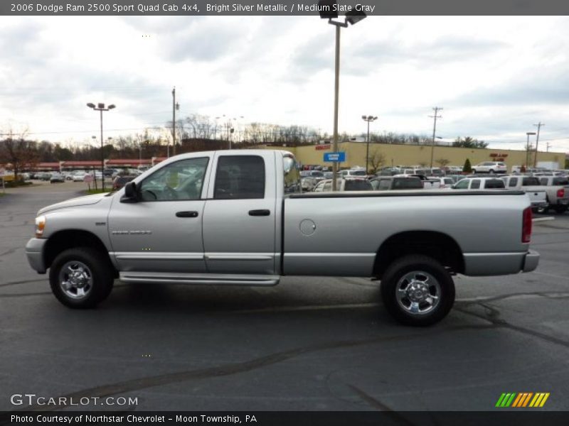 Bright Silver Metallic / Medium Slate Gray 2006 Dodge Ram 2500 Sport Quad Cab 4x4