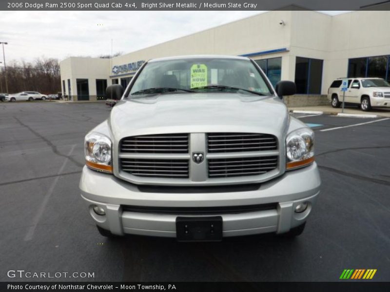 Bright Silver Metallic / Medium Slate Gray 2006 Dodge Ram 2500 Sport Quad Cab 4x4