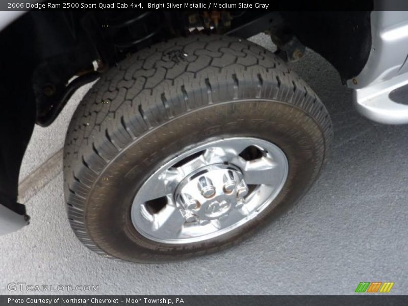 Bright Silver Metallic / Medium Slate Gray 2006 Dodge Ram 2500 Sport Quad Cab 4x4