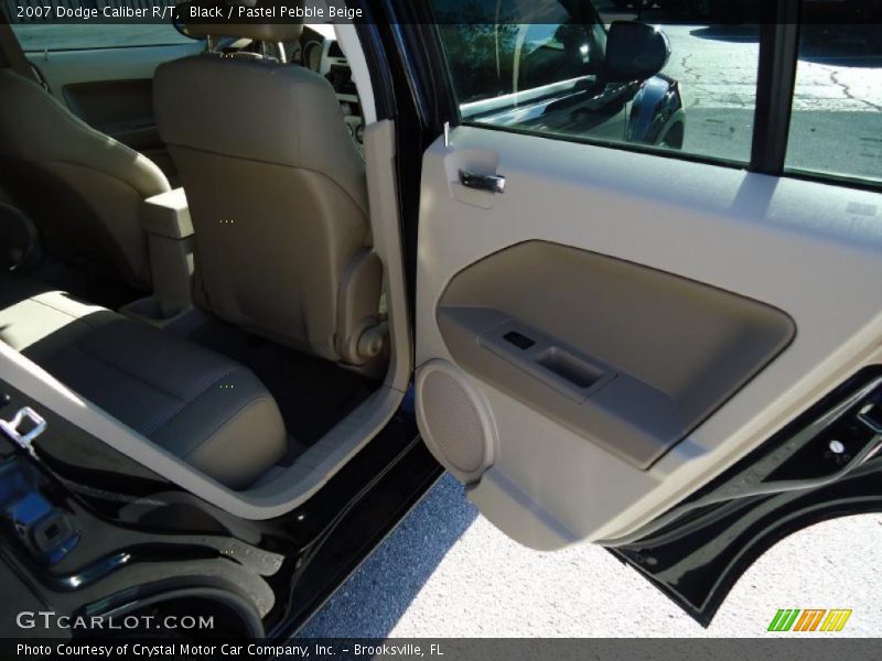 Black / Pastel Pebble Beige 2007 Dodge Caliber R/T