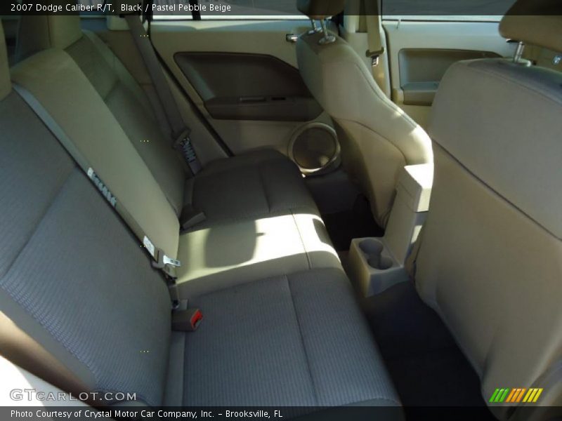 Black / Pastel Pebble Beige 2007 Dodge Caliber R/T