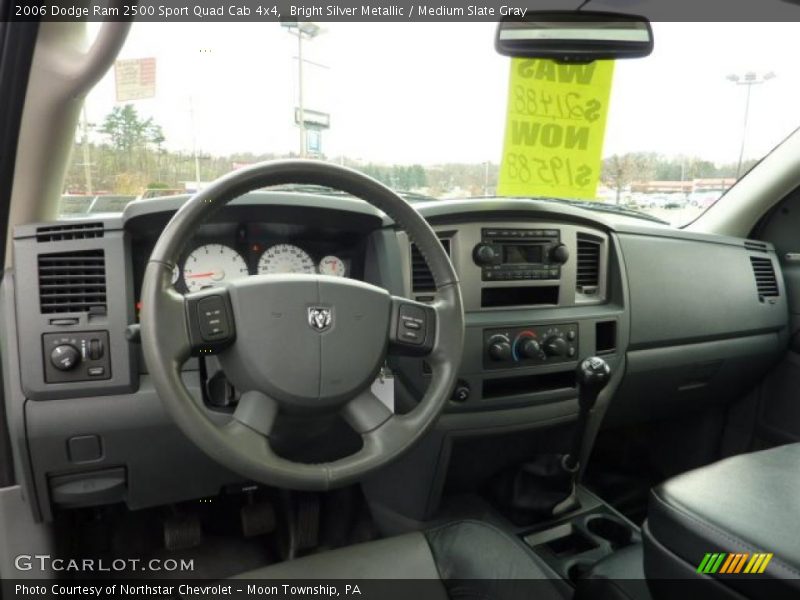 Dashboard of 2006 Ram 2500 Sport Quad Cab 4x4