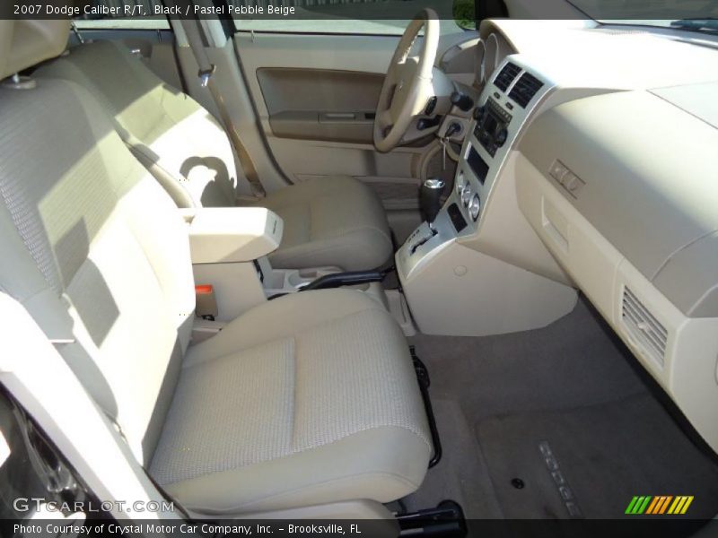 Black / Pastel Pebble Beige 2007 Dodge Caliber R/T