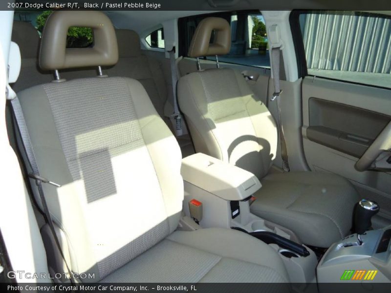 Black / Pastel Pebble Beige 2007 Dodge Caliber R/T