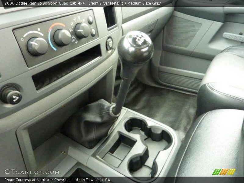 Bright Silver Metallic / Medium Slate Gray 2006 Dodge Ram 2500 Sport Quad Cab 4x4
